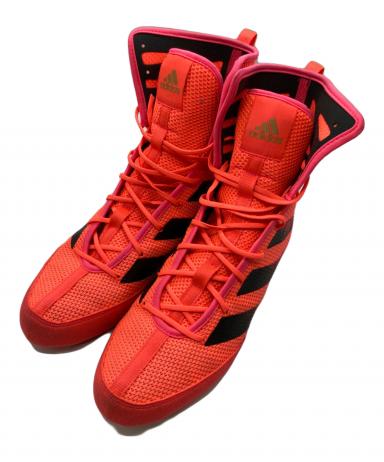 アディダス adidas BOX HOG3 ボクシングシューズ グレー 中古・古着通販adidas (アディダス) ボクシングシューズ &frasl; BOX