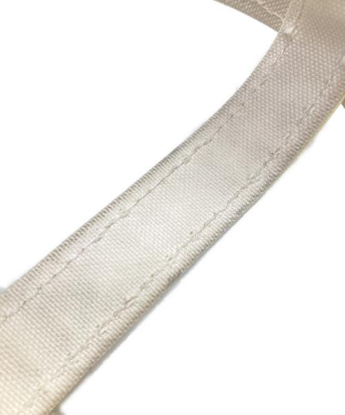 L.L.Bean（エルエルビーン）L.L.Bean (エルエルビーン) ミニトートバッグ ホワイト×イエローの古着・服飾アイテム