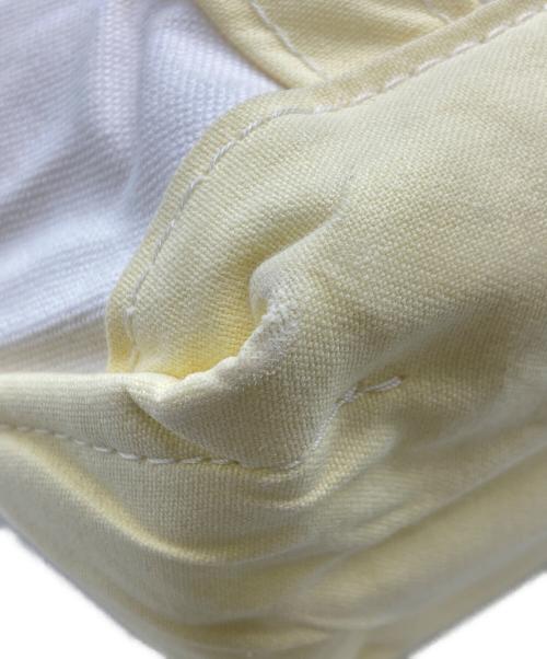 L.L.Bean（エルエルビーン）L.L.Bean (エルエルビーン) ミニトートバッグ ホワイト×イエローの古着・服飾アイテム