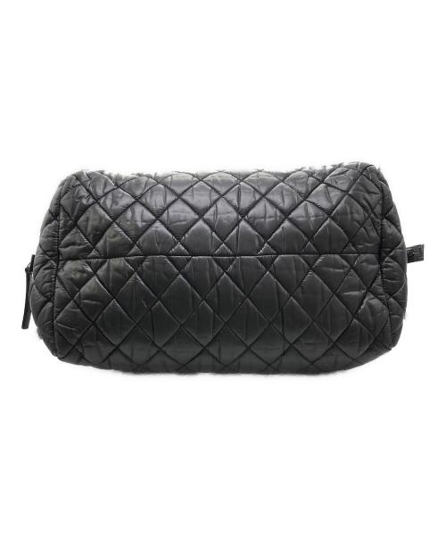 CHANEL（シャネル）CHANEL (シャネル) コココクーンボストン ナイロンバッグ ブラックの古着・服飾アイテム