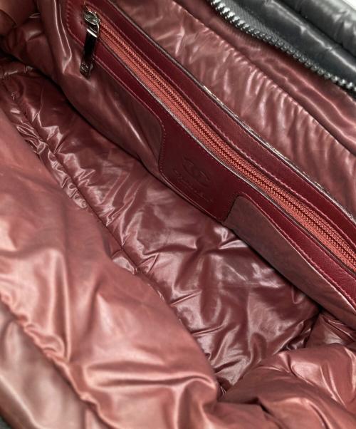 CHANEL（シャネル）CHANEL (シャネル) コココクーンボストン ナイロンバッグ ブラックの古着・服飾アイテム