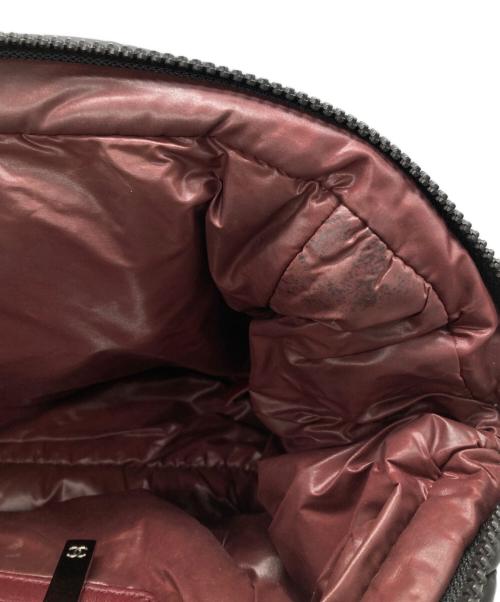 CHANEL（シャネル）CHANEL (シャネル) コココクーンボストン ナイロンバッグ ブラックの古着・服飾アイテム