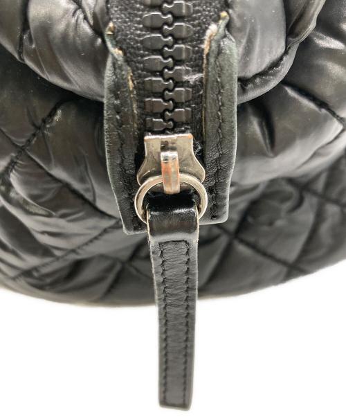 CHANEL（シャネル）CHANEL (シャネル) コココクーンボストン ナイロンバッグ ブラックの古着・服飾アイテム