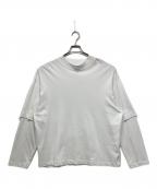 jieda×FRUIT OF THE LOOMジエダ×フルーツオブザルーム）の古着「ロングスリーブカットソー」｜ホワイト