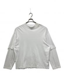 jieda×FRUIT OF THE LOOM（ジエダ×フルーツオブザルーム）の古着「ロングスリーブカットソー」｜ホワイト