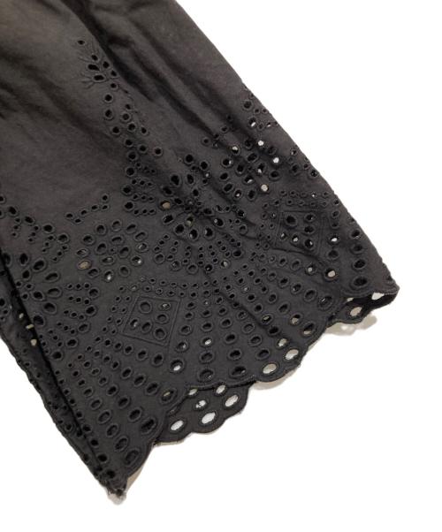 SLOBE IENA（スローブ イエナ）SLOBE IENA (スローブ イエナ) カットワーク5S襟付きブラウス ブラック サイズ:-の古着・服飾アイテム