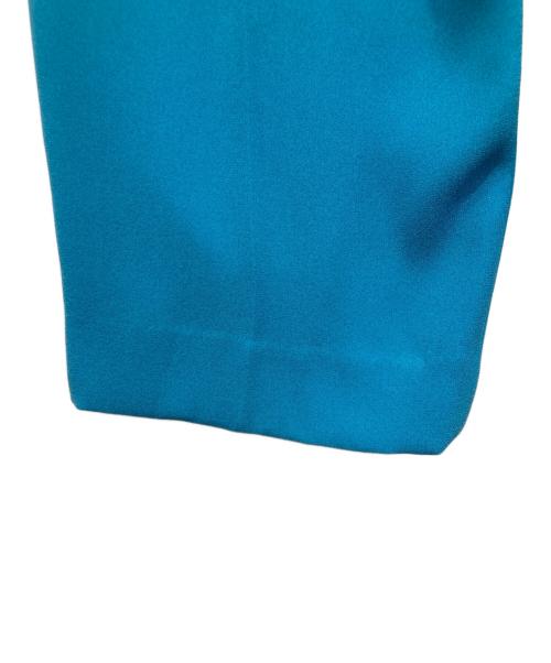 6(ROKU) BEAUTY&YOUTH（ロク ビューティーアンドユース）6(ROKU) BEAUTY&YOUTH (ロク ビューティーアンドユース) GEORGETTE TUCK PANTS ブルー サイズ:Sの古着・服飾アイテム