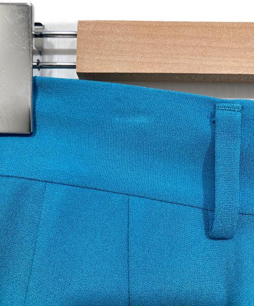 6(ROKU) BEAUTY&YOUTH（ロク ビューティーアンドユース）6(ROKU) BEAUTY&YOUTH (ロク ビューティーアンドユース) GEORGETTE TUCK PANTS ブルー サイズ:Sの古着・服飾アイテム