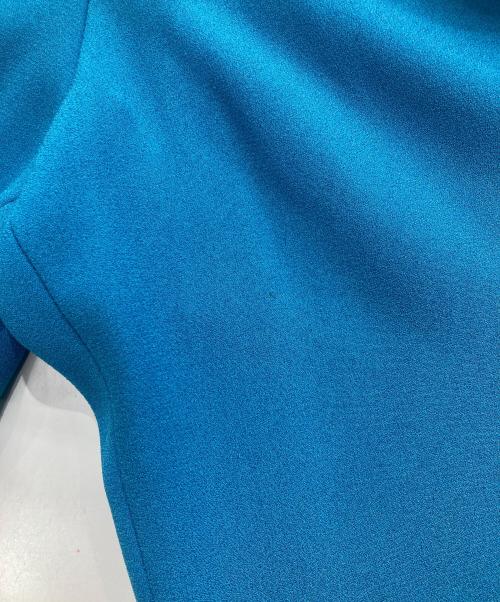 6(ROKU) BEAUTY&YOUTH（ロク ビューティーアンドユース）6(ROKU) BEAUTY&YOUTH (ロク ビューティーアンドユース) GEORGETTE TUCK PANTS ブルー サイズ:Sの古着・服飾アイテム