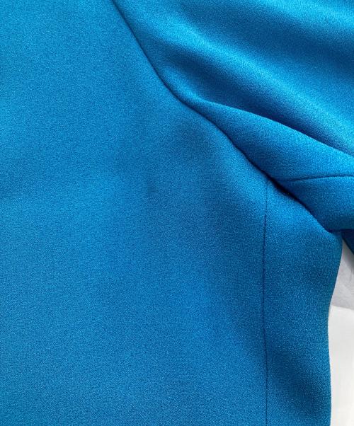 6(ROKU) BEAUTY&YOUTH（ロク ビューティーアンドユース）6(ROKU) BEAUTY&YOUTH (ロク ビューティーアンドユース) GEORGETTE TUCK PANTS ブルー サイズ:Sの古着・服飾アイテム