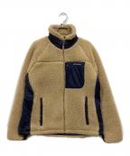 Columbiaコロンビア）の古着「フリースジャケット　ボア」｜ベージュ