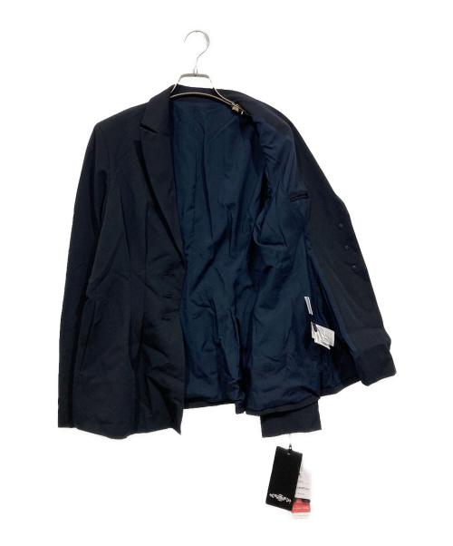 RUIRUE BOUTIQUE（ルイルエブティック）RUIRUE BOUTIQUE (ルイルエブティック) ウエストタックジャケットセットアップスーツ　パンツ ネイビー サイズ:XLの古着・服飾アイテム