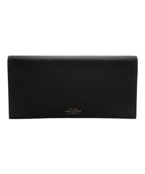 SMYTHSON（スマイソン）SMYTHSON (スマイソン) パスポートケース ネイビーの古着・服飾アイテム