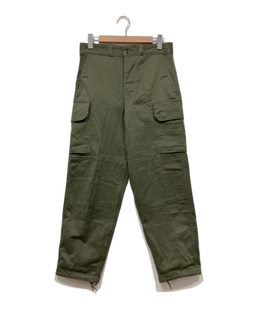 French Army（フランス軍）French Army (フレンチアーミー) M65ミリタリーパンツ　Paulhan＆Fils Montpellier 7075 オリーブ サイズ:76の古着・服飾アイテム
