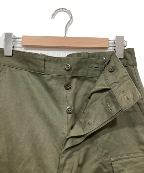 French Army（フランス軍）French Army (フレンチアーミー) M65ミリタリーパンツ　Paulhan＆Fils Montpellier 7075 オリーブ サイズ:76の古着・服飾アイテム