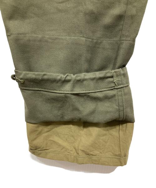 French Army（フランス軍）French Army (フレンチアーミー) M65ミリタリーパンツ　Paulhan＆Fils Montpellier 7075 オリーブ サイズ:76の古着・服飾アイテム