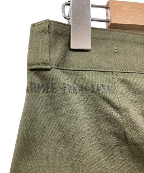 French Army（フランス軍）French Army (フレンチアーミー) M65ミリタリーパンツ　Paulhan＆Fils Montpellier 7075 オリーブ サイズ:76の古着・服飾アイテム