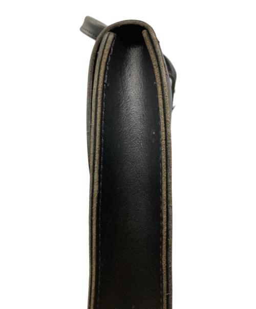 OXFORD（オックスフォード）OXFORD (オックスフォード) レザーミュージックケース ハンドバッグ / Traditional Leather ブラックの古着・服飾アイテム