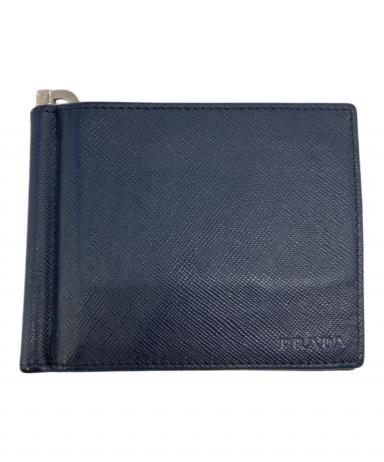 中古・古着通販】PRADA (プラダ) マネークリップ付カードケース
