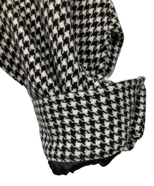 moussy（マウジー）moussy (マウジー) HOUNDSTOOTH ジャケット ブラック×ホワイト サイズ:FREEの古着・服飾アイテム