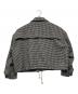 moussy (マウジー) HOUNDSTOOTH ジャケット ブラック×ホワイト サイズ:FREE：5000円