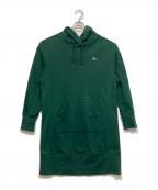 LACOSTEラコステ）の古着「パーカーワンピース」｜グリーン