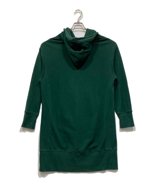 LACOSTE（ラコステ）LACOSTE (ラコステ) パーカーワンピース グリーン サイズ:38の古着・服飾アイテム