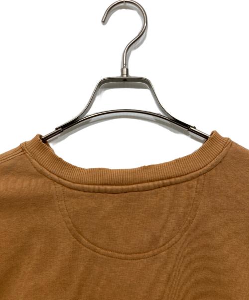CarHartt（カーハート）CarHartt (カーハート) ロゴ刺繍 スウェット ベージュ サイズ:Lの古着・服飾アイテム
