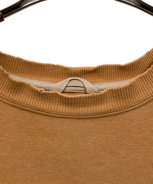 CarHartt（カーハート）CarHartt (カーハート) ロゴ刺繍 スウェット ベージュ サイズ:Lの古着・服飾アイテム
