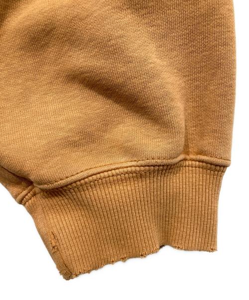 CarHartt（カーハート）CarHartt (カーハート) ロゴ刺繍 スウェット ベージュ サイズ:Lの古着・服飾アイテム