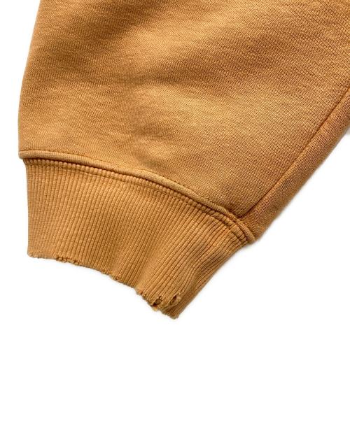 CarHartt（カーハート）CarHartt (カーハート) ロゴ刺繍 スウェット ベージュ サイズ:Lの古着・服飾アイテム