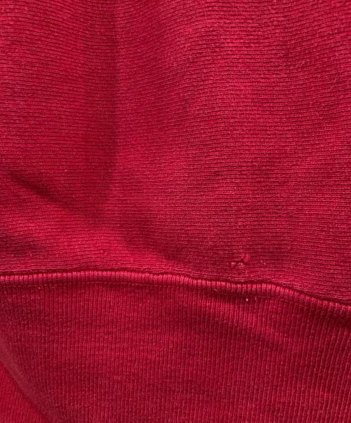 Champion REVERSE WEAVE（チャンピオン リバース ウィーブ）Champion REVERSE WEAVE (チャンピオン リバース ウィーブ) ロゴプリントリバースウィーブスウェット レッド サイズ:Lの古着・服飾アイテム