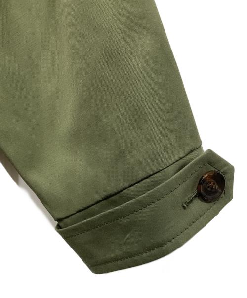 EMMEL REFINES（エメル リファインズ）EMMEL REFINES (エメル リファインズ) ロングコート ベージュ×カーキ サイズ:Mの古着・服飾アイテム