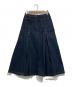 PINK HOUSE（ピンクハウス）の古着「バック刺繍デニムスカート」｜インディゴ