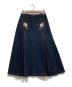 PINK HOUSE (ピンクハウス) バック刺繍デニムスカート インディゴ サイズ:M：4000円