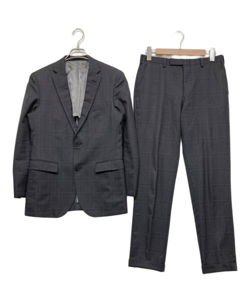 BLACK LABEL CRESTBRIDGE（ブラックレーベル クレストブリッジ）BLACK LABEL CRESTBRIDGE (ブラックレーベル クレストブリッジ) セットアップスーツ グレー サイズ:36Rの古着・服飾アイテム