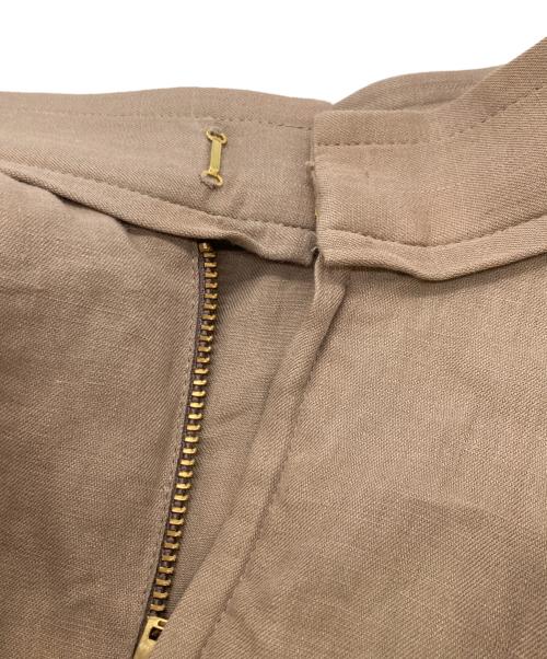 MADISON BLUE（マディソンブルー）MADISON BLUE (マディソンブルー) フレアリネンスカート ベージュ サイズ:00の古着・服飾アイテム