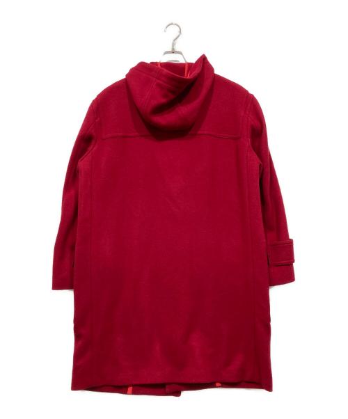 ck Calvin Klein（シーケーカルバンクライン）ck Calvin Klein (シーケーカルバンクライン) ロングダッフルコート レッド サイズ:38の古着・服飾アイテム