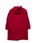 ck Calvin Klein (シーケーカルバンクライン) ロングダッフルコート レッド サイズ:38：6000円