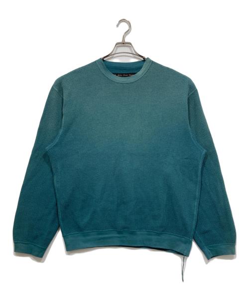 KAPITAL（キャピタル）KAPITAL (キャピタル) ECOワッフル BIGクルースウェット グリーン サイズ:3の古着・服飾アイテム