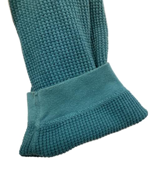 KAPITAL（キャピタル）KAPITAL (キャピタル) ECOワッフル BIGクルースウェット グリーン サイズ:3の古着・服飾アイテム