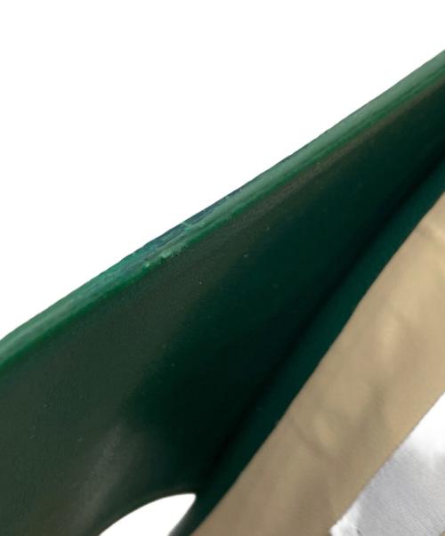 UN3D.（アンスリード）UN3D. (アンスリード) SIDE CUT SQUARE MULE/サイドカットスクエアミュールサンダル ブラック×ネイビー サイズ:38の古着・服飾アイテム