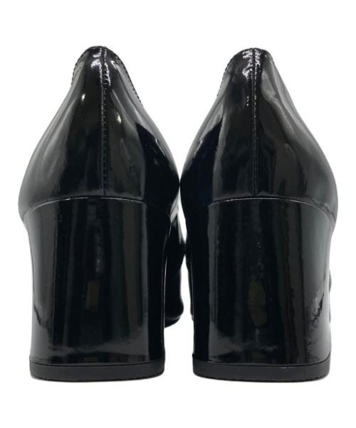 UN3D.（アンスリード）UN3D. (アンスリード) SQUARE MANINISH SHOES’17　スクエアトゥ ブラック サイズ:38の古着・服飾アイテム