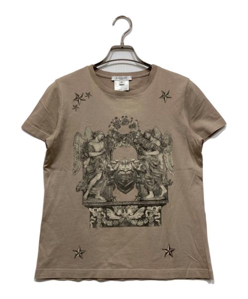 GIVENCHY（ジバンシィ）GIVENCHY (ジバンシィ) ゴシックTシャツ ベージュ サイズ:XSの古着・服飾アイテム