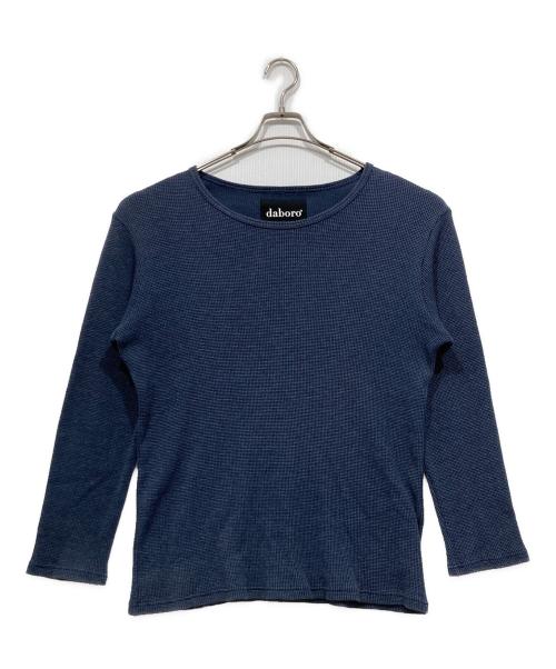 daboro（ダボロ）daboro (ダボロ) サーマルカットソー ネイビー サイズ:5の古着・服飾アイテム