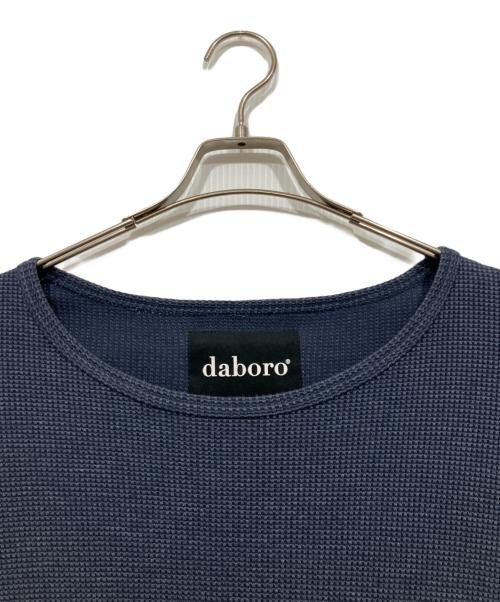 daboro（ダボロ）daboro (ダボロ) サーマルカットソー ネイビー サイズ:5の古着・服飾アイテム