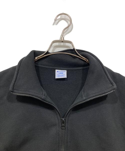 Champion（チャンピオン）Champion (チャンピオン) ハーフジップスウェット ブラック サイズ:Ｌの古着・服飾アイテム