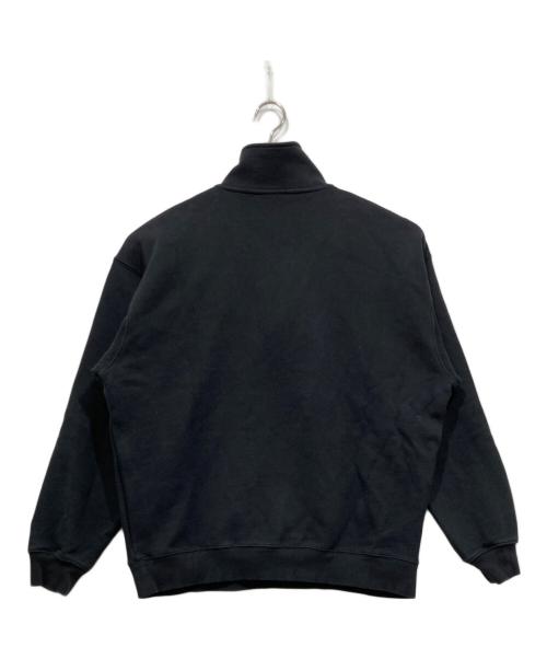 Champion（チャンピオン）Champion (チャンピオン) ハーフジップスウェット ブラック サイズ:Ｌの古着・服飾アイテム