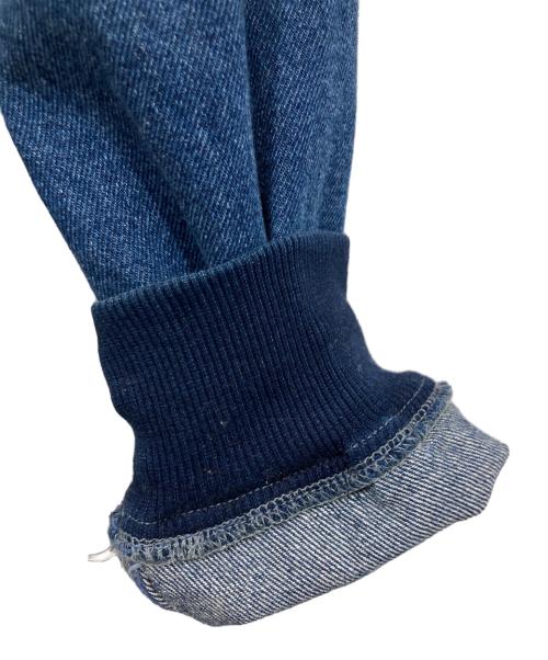 stussy（ステューシー）stussy (ステューシー) バックロゴデニムジップフーデッドジャケット ブルー サイズ:Mの古着・服飾アイテム