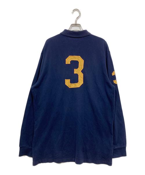 POLO RALPH LAUREN（ポロ・ラルフローレン）POLO RALPH LAUREN (ポロ・ラルフローレン) ビッグポニーポロシャツ ネイビー サイズ:Lの古着・服飾アイテム